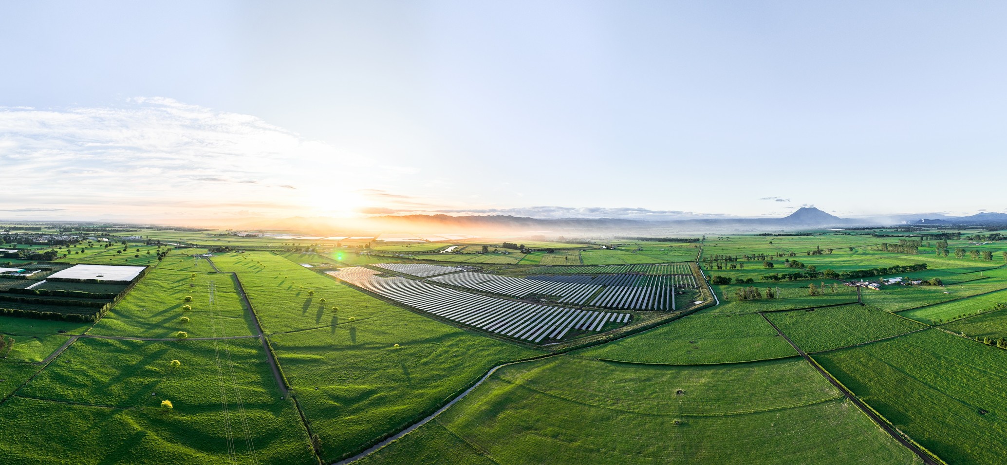 Rangitaiki Solar Farm in Edgecumbe